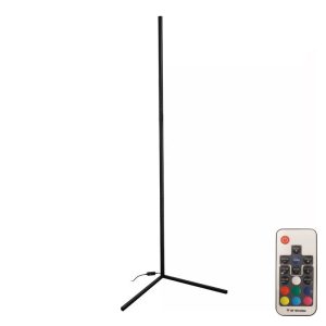 Φωτιστικό δαπέδου Nanek led μέταλλο μαύρο 30x30x120εκ