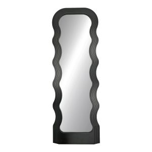 Καθρέπτης Spejo μαύρο PP 50x2.8x147.5εκ