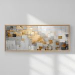 Πίνακας Quane με ψηφιακή εκτύπωση και πλαίσιο 120x2x50εκ