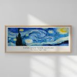 Πίνακας Bentel με ψηφιακή εκτύπωση και πλαίσιο 120x2x50εκ