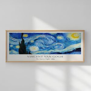 Πίνακας Bentel με ψηφιακή εκτύπωση και πλαίσιο 120x2x50εκ