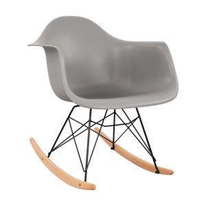 ΠΟΛΥΘΡΟΝΑ ΚΟΥΝΙΣΤΗ ΜΕ ΚΑΘΙΣΜΑ ΓΚΡΙ MIRTO & ΜΑΥΡΟ ΣΚΕΛΕΤΟ 61x71x64 εκ.