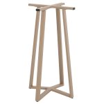 ΒΑΣΗ ΤΡΑΠΕΖΙΟΥ ΜΠΑΡ ΜΕΣΑΙΟΥ ΥΨΟΥΣ ΜΕΤΑΛΛΟ ΚΑΠΟΥΤΣΙΝΟ 50x50x90Υεκ.