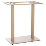 ΒΑΣΗ ΤΡΑΠΕΖΙΟΥ ΜΠΑΡ ΔΙΣΤΗΛΗ ΜΕΣ.ΥΨΟΥΣ ΜΕΤΑΛΛΟ ΚΑΠΟΥΤΣΙΝΟ ΜΑΤ 80x40x90Υεκ