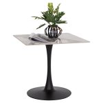 ΤΡΑΠΕΖΙ ΤΡΑΠΕΖΑΡΙΑΣ TETRAN ΒΑΣΗ ΜΑΥΡΗ--SINTERED STONE PANDORA 80x80x73Υεκ