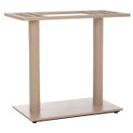 ΒΑΣΗ ΤΡΑΠΕΖΙΟΥ ΜΕΤΑΛΛΙΚΗ ΔΙΠΛΗ ΚΑΠΟΥΤΣΙΝΟ ΜΑΤ ΜΕ ΡΕΓΟΥΛΑΤΟΡΟΥΣ 80Χ40Χ72Υεκ.