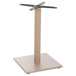 ΒΑΣΗ ΤΡΑΠΕΖΙΟΥ ΑΛΟΥΜΙΝΙΟΥ ΚΑΠΟΥΤΣΙΝΟ 46x46x72Υεκ. ΣΤΑΥΡΟΣ 46Χ46εκ