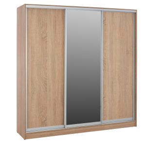 ΝΤΟΥΛΑΠΑ ΣΥΡΟΜΕΝΗ ΜΕΛΑΜΙΝΗΣ SONAMA ΜΕ ΚΑΘΡΕΦΤΗ 3ΦΥΛΛΗ 240x240x60 εκ.