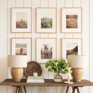 Πίνακας Kaelis εξάπτυχος με ψηφιακή εκτύπωση και πλαίσιο 33x1.5x48εκ