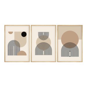 Πίνακας σε καμβά Jefton τρίπτυχος με ψηφιακή εκτύπωση 50x2x70εκ