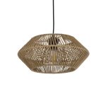 CASTRO Boho Κρεμαστό Φωτιστικό Οροφής με Ντουί 1 E27 Μπεζ