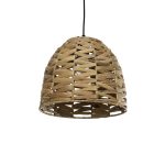 MEKA Boho Κρεμαστό Φωτιστικό Οροφής με Ντουί 1 x E27 AC 220-240V IP20 - Μπεζ - Μ30 x Π30 x Υ28cm