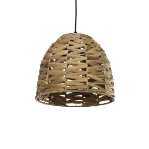 MEKA Boho Κρεμαστό Φωτιστικό Οροφής με Ντουί 1 x E27 AC 220-240V IP20 - Μπεζ - Μ30 x Π30 x Υ28cm