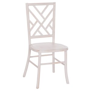 ΚΑΡΕΚΛΑ ΑΠΟ ΞΥΛΟ ΤΟΟΝ WHITE WASH 44.5x48x96cm