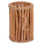 ΕΠΙΤΡΑΠΕΖΙΟ ΦΩΤΙΣΤΙΚΟ ΚΥΛΙΝΔΡΙΚΟ GWYN ΚΛΑΔΙΑ DRIFTWOOD ΣΕ ΦΥΣΙΚΟ Φ18,5x28,5Υεκ