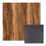 ΕΠΙΦΑΝΕΙΑ ΤΡΑΠΕΖΙΟΥ ΤΕΤΡΑΓΩΝΗ HPL INDIAN SHEESHAM 70x70εκ-Τιμή Σετ 2 τεμ.