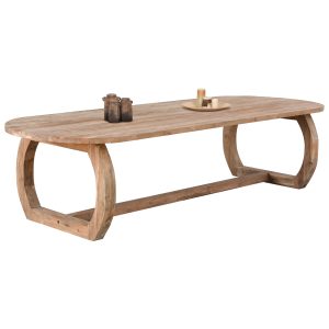 ΤΡΑΠΕΖΙ ΕΣΩΤ.ΧΩΡΟΥ LEE ΜΑΣΙΦ ΞΥΛΟ ΤΕΑΚ ΦΥΣΙΚΟ ΧΡΩΜΑ 320x120x78Yεκ.