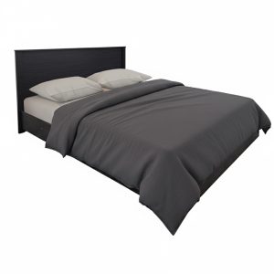 Κρεβάτι Athos σε wenge απόχρωση 160x200εκ