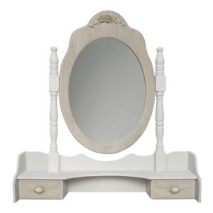 ΚΑΘΡΕΠΤΗΣ MELODY ΛΕΥΚΟΣ ΓΚΡΙ ΠΑΤΙΝΑ 70Χ17Χ69.50 εκ.