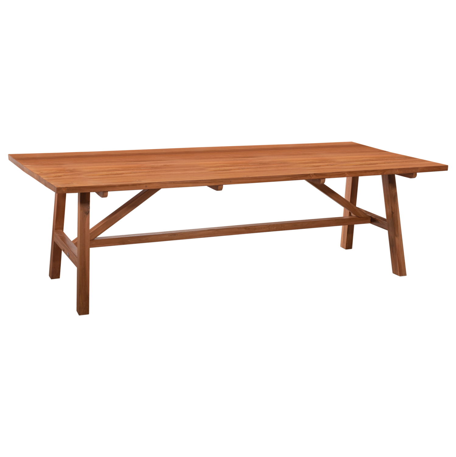 ΤΡΑΠΕΖΙ ΤΡΑΠΕΖΑΡΙΑΣ GROOVE ΞΥΛΟ ΤΕΑΚ ΚΑΡΥΔΙ 260x120x79,5Υ εκ