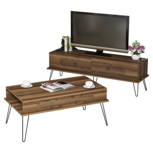 ΣΥΝΘΕΣΗ ΣΑΛΟΝΙΟΥ 2ΤΜΧ ΚΑΡΥΔΙ 145x45x40 & 105x56x45,8