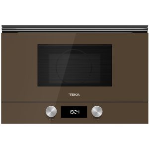 Εντοιχιζόμενος Φούρνος Μικροκυμάτων TEKA με Grill και Κεραμική Βάση 22lt 39x60cm ML 822 BIS L Urban Καφέ 112030003