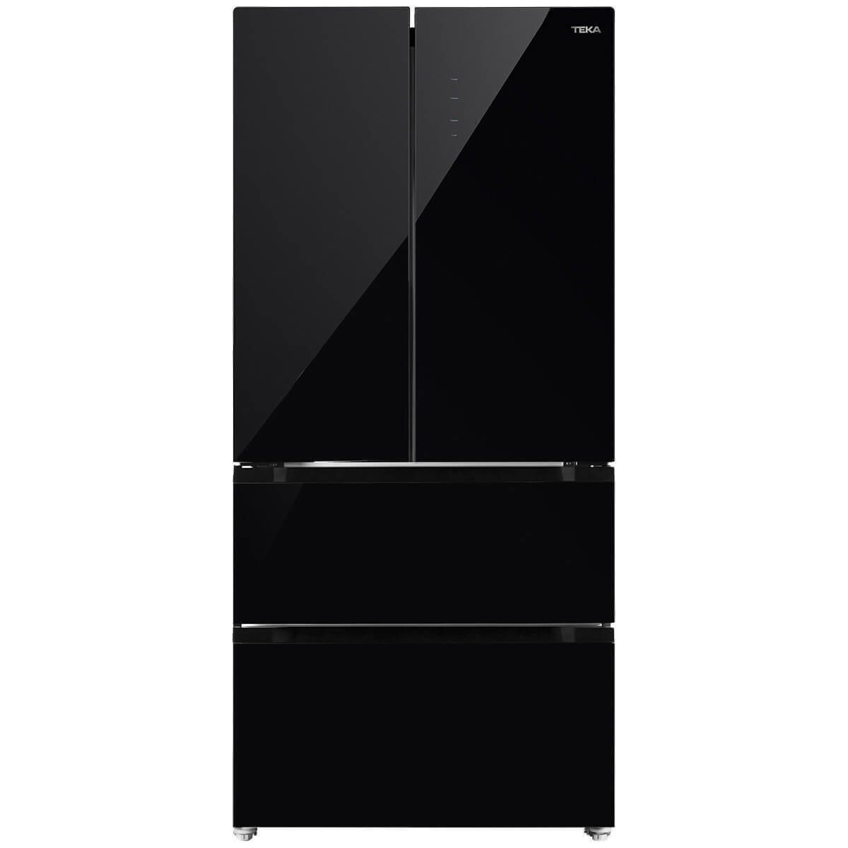 Ψυγειοκαταψύκτης Ντουλάπα French Door TEKA Inverter Full NoFrost 183x83,6x70,6cm RFD GBK Μαύρο 113430077