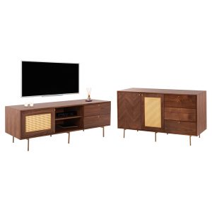 ΣΕΤ Μπουφές & Έπιπλο Τηλεόρασης MEEN 150x40x80 & 160x40x52