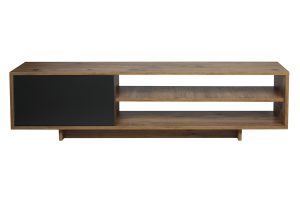 Έπιπλο τηλεόρασης Zeva atlantic pine/ανθρακί 150x30x41εκ