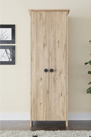 Παπουτσοθήκη-ντουλάπα "SOZY" 21 ζευγών χρώμα atlantic pine 54x33x180