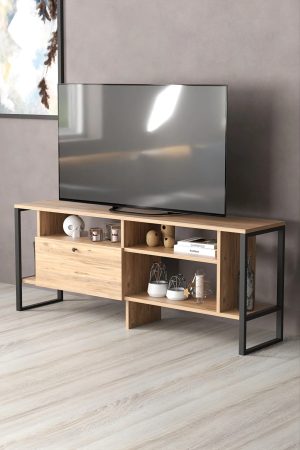 Έπιπλο τηλεόρασης "LEYLA" σε χρώμα atlantic pine 150x35x57