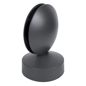 ZERODA Μοντέρνο Φωτιστικό Τοίχου – Γκρι Καφέ