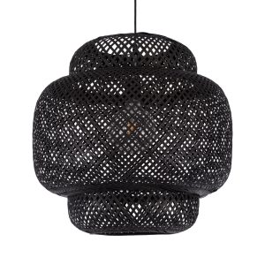 MALDIVES Boho Κρεμαστό Φωτιστικό Οροφής Μαύρο