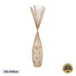 PORTONOVO S- Boho Επιδαπέδιο Φωτιστικό με Ντουί 1 x E27 AC 220-240V IP20 - Μπεζ - Μ35 x Π35 x Υ165cm