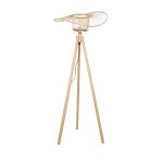 POPPY Boho Επιδαπέδιο Φωτιστικό με Ντουί 1 x E27 AC 220-240V IP20 - Μπεζ - Μ58 x Π58 x Υ138cm