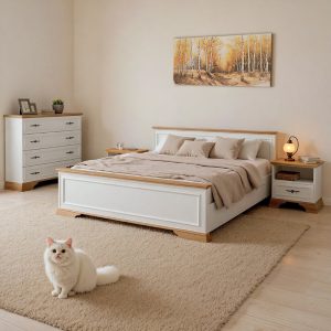 Φοιτητικό πακέτο επίπλων υπνοδωματίου Dreams 5 σετ 4 τμχ