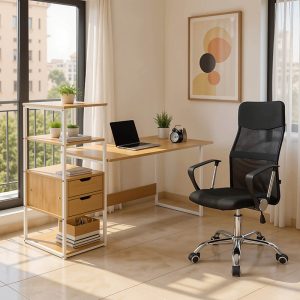 Φοιτητικό πακέτο επίπλων γραφείου Joeza σετ 2τεμ