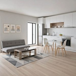 Φοιτητικό σετ επίπλων Smoothness 5τεμ 175x83x74