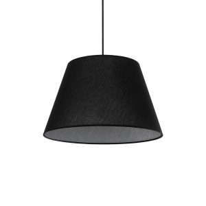 TRIANGLE Μοντέρνο Κρεμαστό Φωτιστικό Οροφής με Ντουί Μαύρο