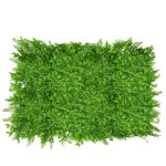 FERN Τεχνητό Πάνελ Φυλλωσιάς / Κάθετος Κήπος Βασιλική Φτέρη & Ίληξ - Πράσινο - Μ60 x Π9 x Υ40cm