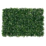 BUXUS Τεχνητό Πάνελ Φυλλωσιάς / άθετος Κήπος Πράσινο 60x4x40