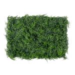 LEYLAND Τεχνητό Πάνελ Φυλλωσιάς / Κάθετος Κήπος Λέιλαντ & Νάνος Κισσός - Πράσινο - Μ60 x Υ9 x Π40cm