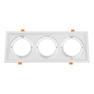 VITA Χωνευτή Κινούμενη Βάση 3 Σποτ AR111 GU10/GU5.3 Λευκό