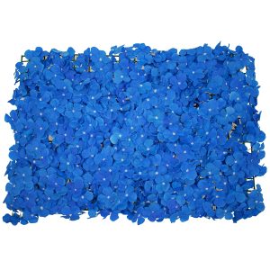 Συνθετικό Πάνελ Λουλουδιών - Κάθετος Κήπος Ορτανσία Μπλε Μ60 x Υ40 x Π5cm