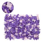 Artificial - Συνθετικό Τεχνητό Διακοσμητικό Πάνελ Λουλουδιών - Κάθετος Κήπος Ορτανσία - Ροζ - Μωβ Μ60 x Υ40 x Π5cm