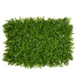 Artificial - Συνθετικό Τεχνητό Διακοσμητικό Πάνελ Φυλλωσιάς - Κάθετος Κήπος Καυκάσιο Πυξάρι - Λέιλαντ - Γρασίδι Πράσινο Μ60 x Υ40 x Π10cm