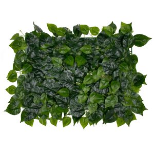 Artificial - Συνθετικό Τεχνητό Διακοσμητικό Πάνελ Φυλλωσιάς - Κάθετος Κήπος Φυλλόδεντρο Πράσινο Μ60 x Υ40 x Π4cm
