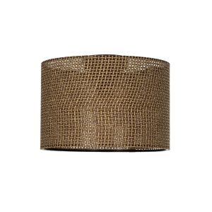 CILIO Μοντέρνο Φωτιστικό Οροφής με Ντουί 1 x E27 AC 220-240V IP20 - Καφέ - Μ30 x Π30 x Υ22cm