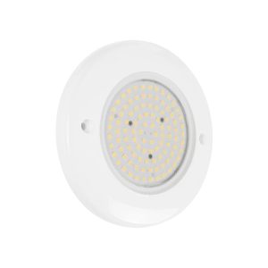 POOLARTY Υποβρύχιο Φωτιστικό για Σιντριβάνια/Πισίνες LED 8W 600lm 120° DC 12V Αδιάβροχο IP68 Θερμό Λευκό 2700K Dimmable - Bridgelux SMD Chip - 1m VDE Rubber Καλώδιο - Μ13 x Π13 x Υ2cm