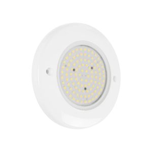 POOLARTY Υποβρύχιο Φωτιστικό για Σιντριβάνια/Πισίνες LED 8W 640lm 120° DC 12V Αδιάβροχο IP68 Φυσικό Λευκό 4500K Dimmable - Bridgelux SMD Chip - 1m VDE Rubber Καλώδιο - Μ13 x Π13 x Υ2cm